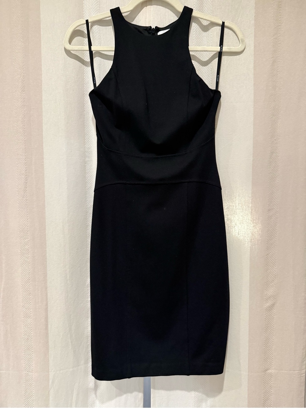 ALI & JAY Black Racerback Sheath Midi Dress Size Small